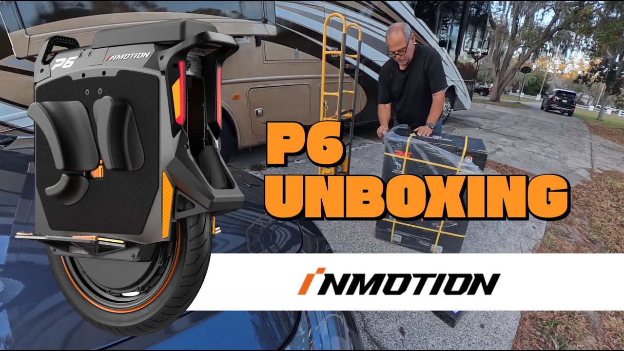 iNMOTION P6 UNBOXING  & FIRST RIDE
