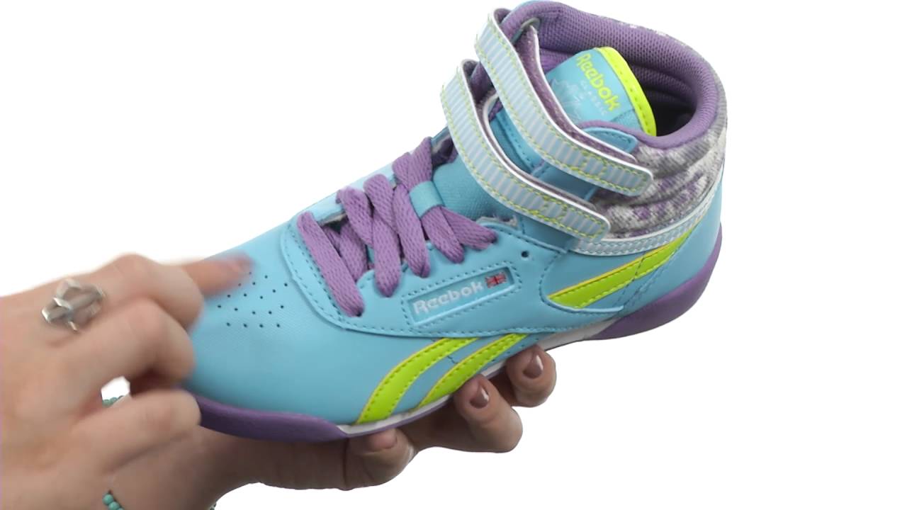 Reebok Kids Freestyle Hi (Little Kid)  SKU:8686043