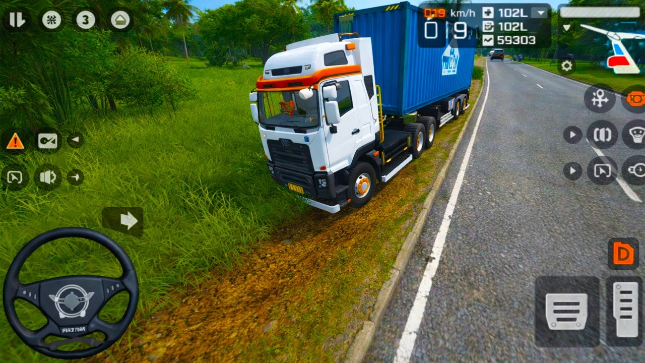 Transport Truck Simulator Bus Simulator Indonesia Gameplay | Real Cargo Truck Driving Android