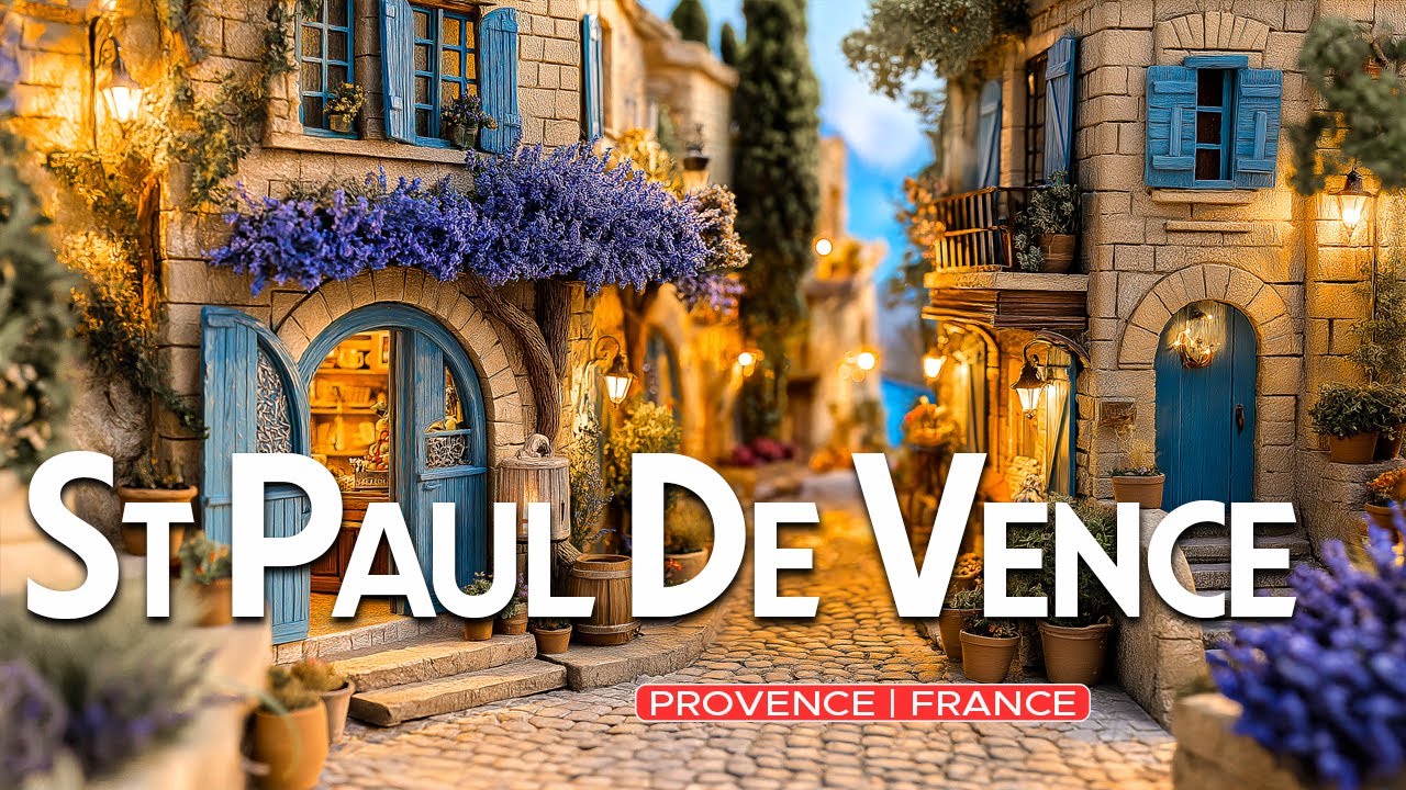 Forget Eze! This Village is the Best in the South of France: Saint-Paul-de-Vence! 🇫🇷
