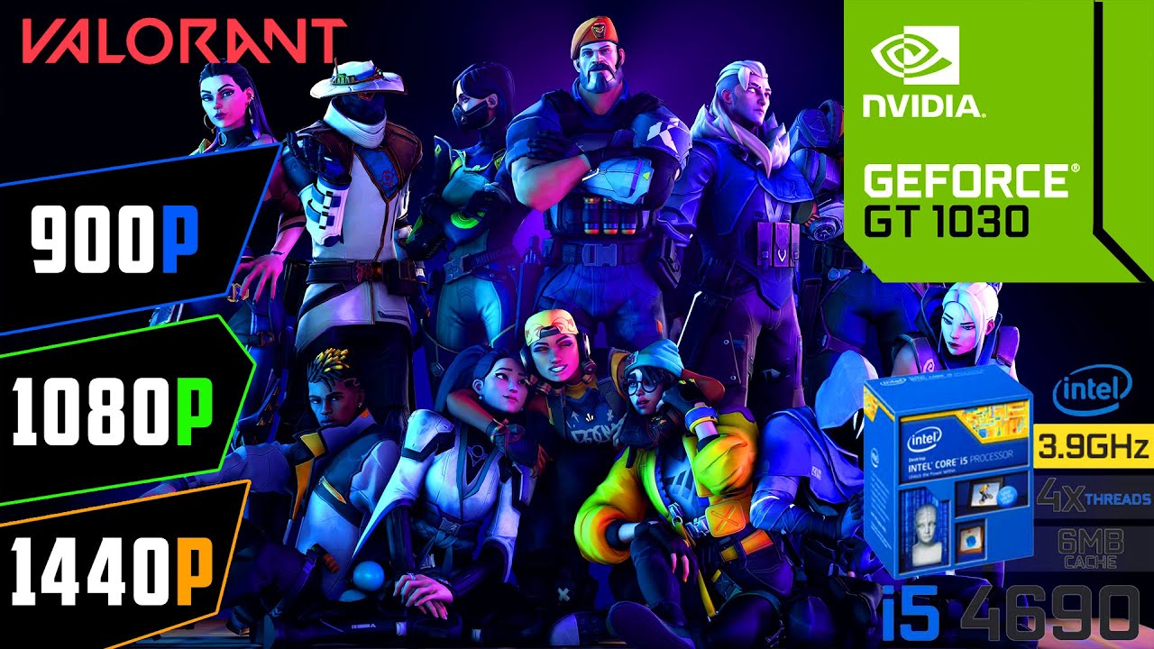 VALORANT Episode 2 Act 1 (2021) | GT 1030 | i5 4690 | 8GB RAM