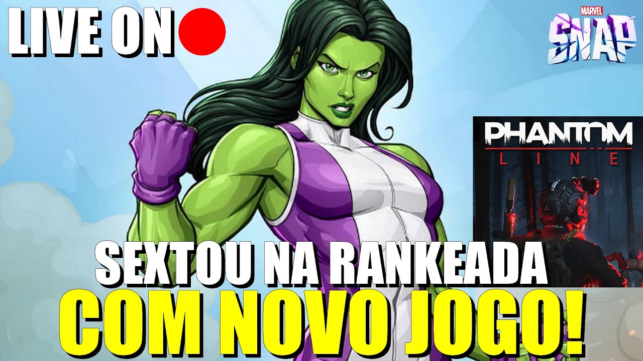 SEXTOU NA RANKEADA COM NOVO JOGO+SEMANA DE ANIVERSÁRIO! | MARVEL SNAP |