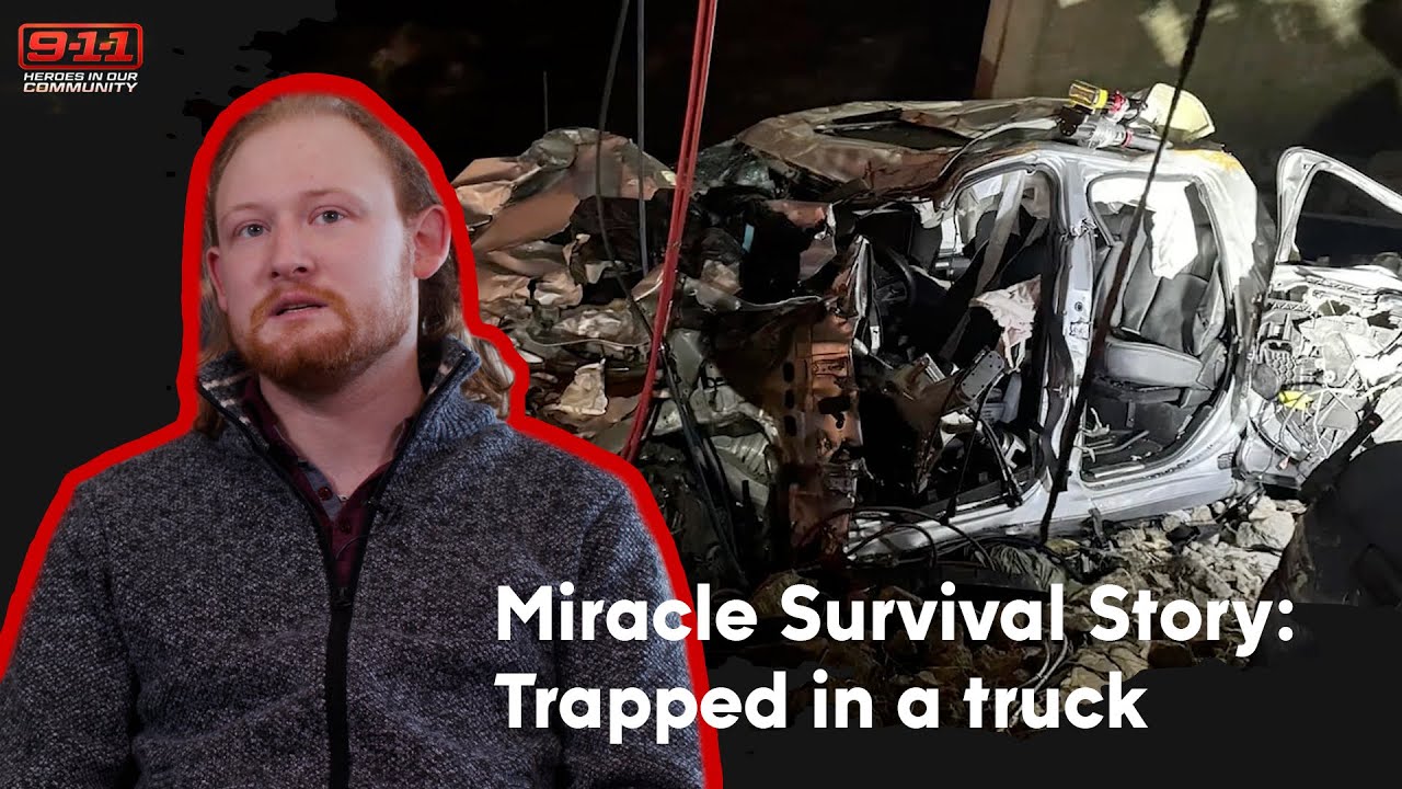 Dramatic Rescue: a man trapped in a truck survived six days with only drain water