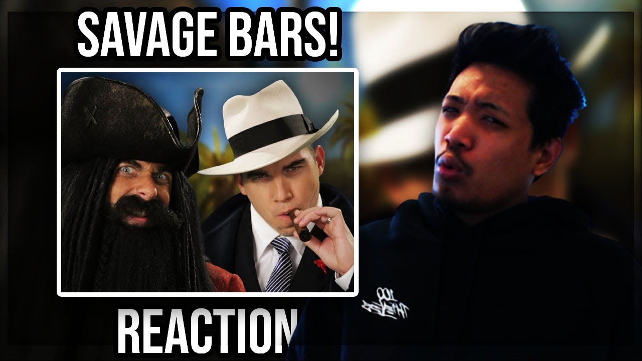 Blackbeard vs Al Capone. Epic Rap Battles of History REACTION!