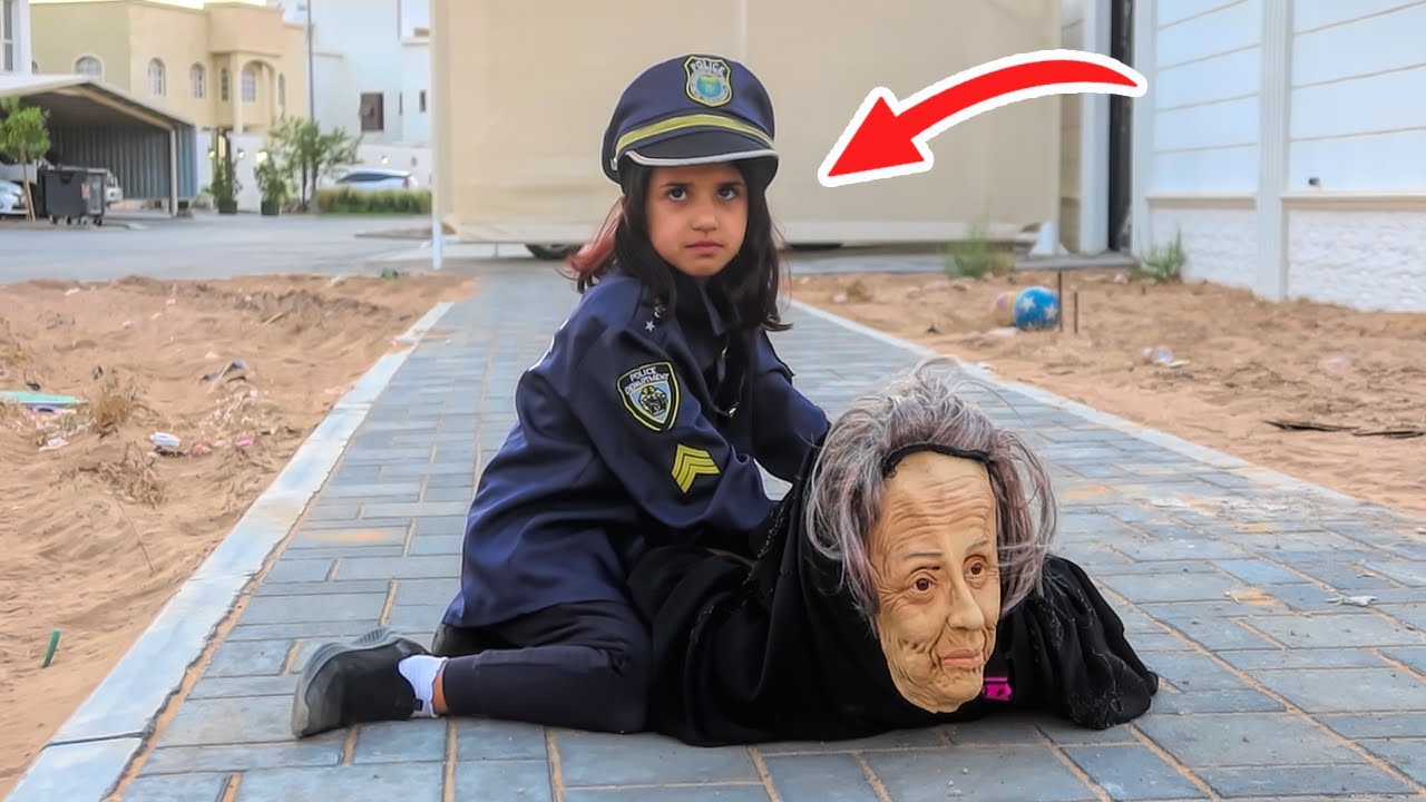 الشرطية جوجو تمسك العجوز الشرير #شرطة - سوالف بناتي