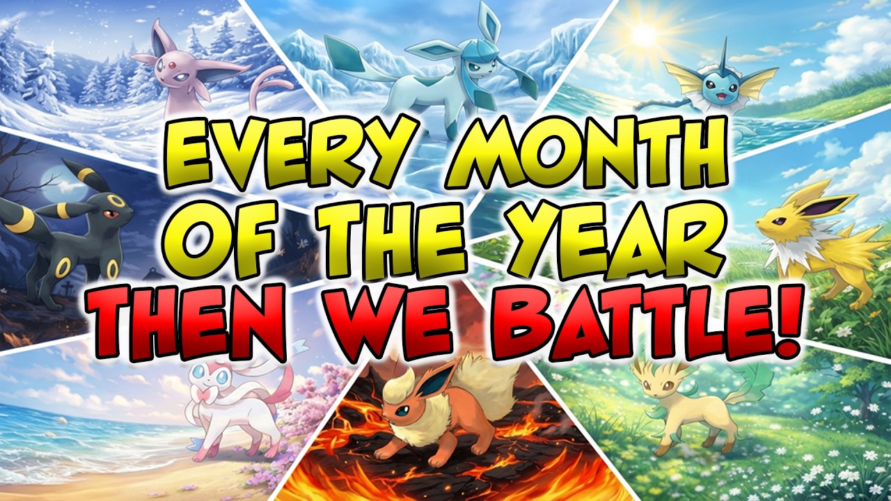 Can We Choose Pokémon Starters Based On The Months Of The Year? Then We Battle!