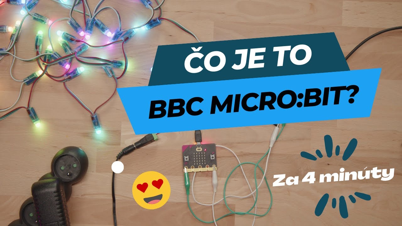 Čo je to BBC micro:bit (za 4 minúty)