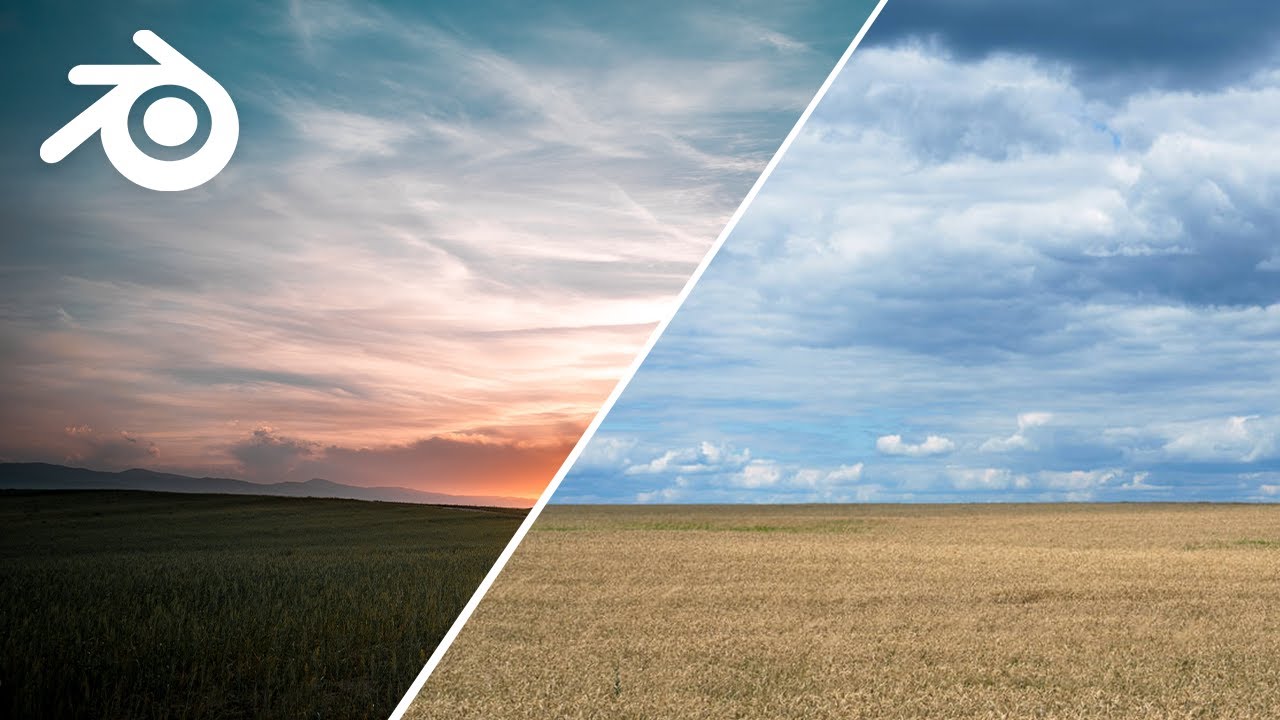 Easy Trick to Fake Skies in Blender in just minutes