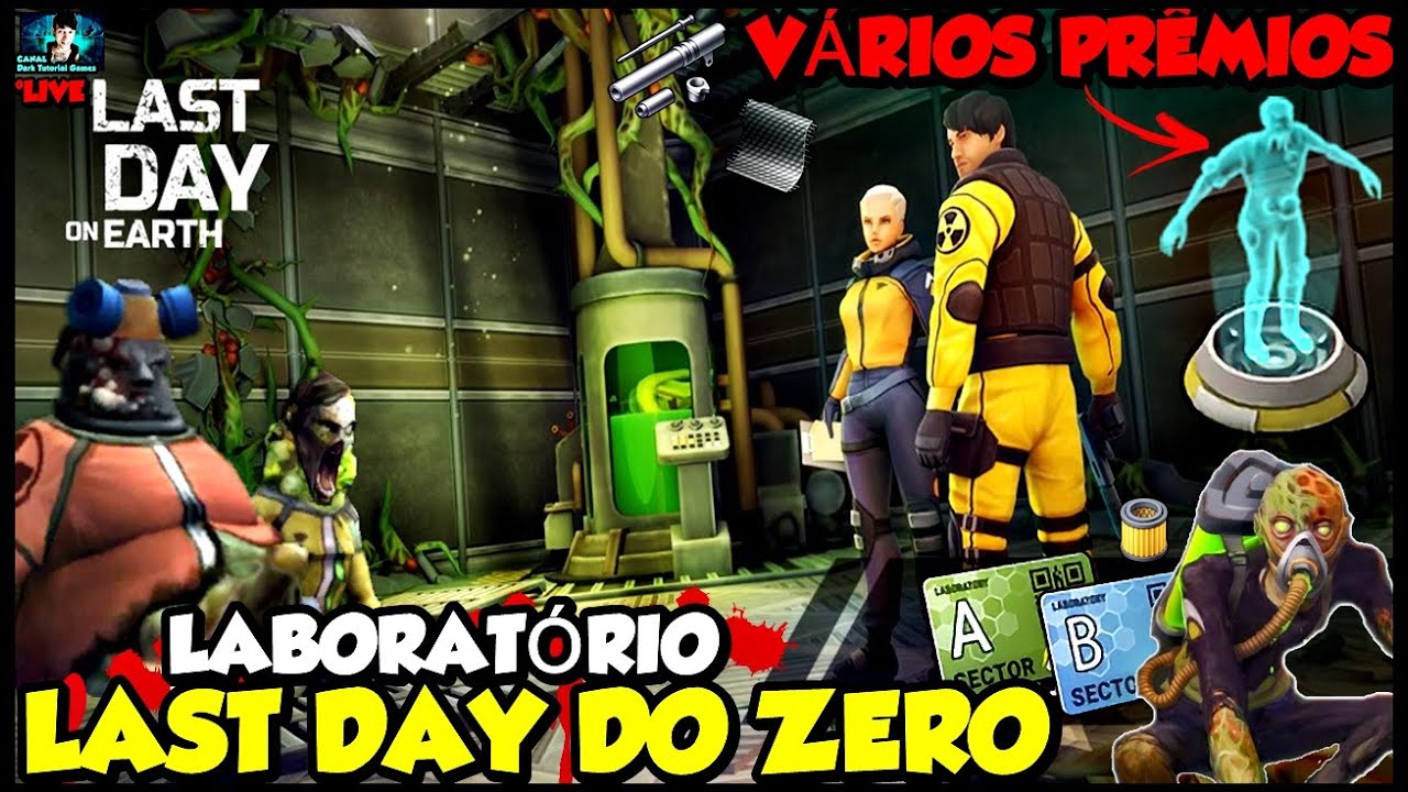 ●PRIMEIRA INVASÃO DO LABORATÓRIO! LAST DAY DO ZERO #16 MODO ECONÔMICO 👁 Last Day On Earth