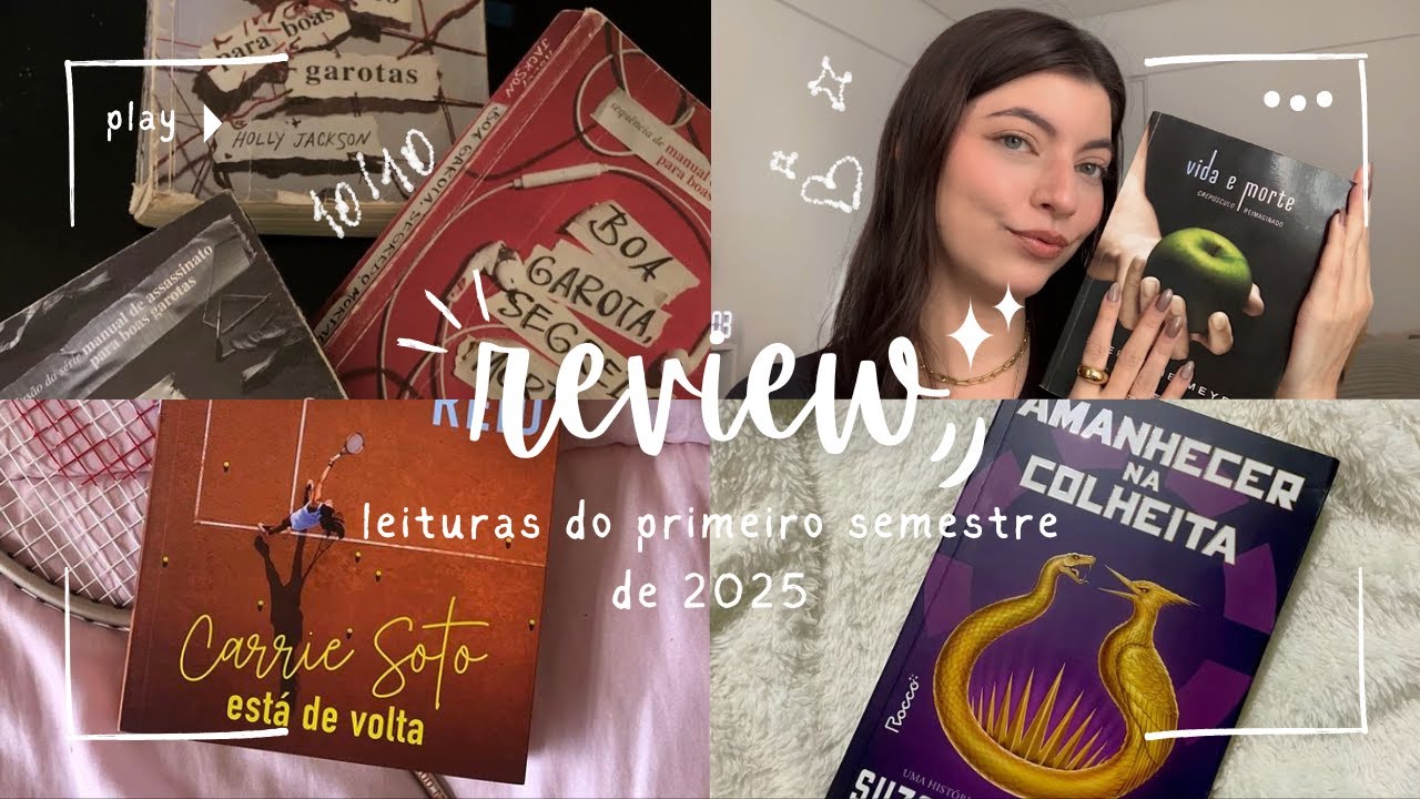 MINHAS LEITURAS DO PRIMEIRO SEMESTRE DE 2025 (e o livro que me deu ressaca literária)