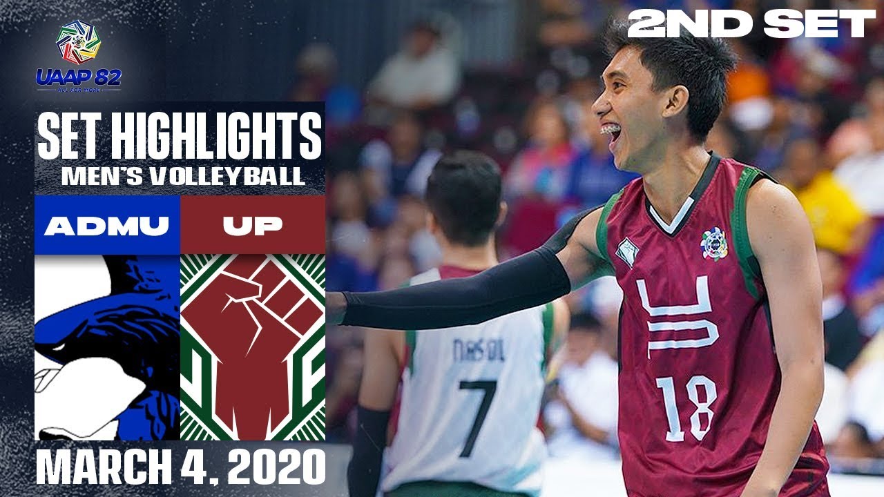 ADMU vs. UP - March 4, 2020  | Set 2 Highlights | UAAP 82 MV