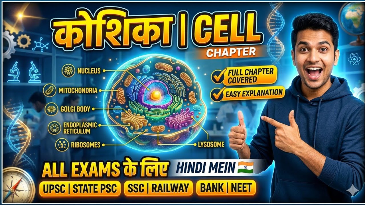 कोशिका (Cell) all MCQ science GK @pkworldgk 