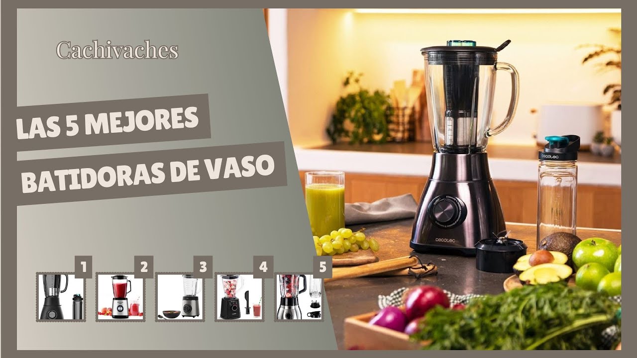 Mejores Batidoras de Vaso Calidad-Precio🥤Comparativa de 5 excelentes batidoras de vaso