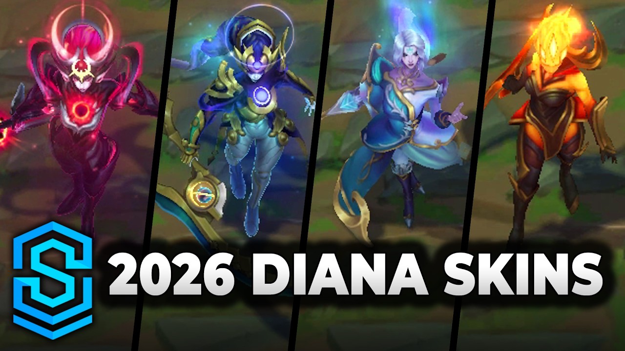 Diana Skins Spotlight 2026 | League of Legends