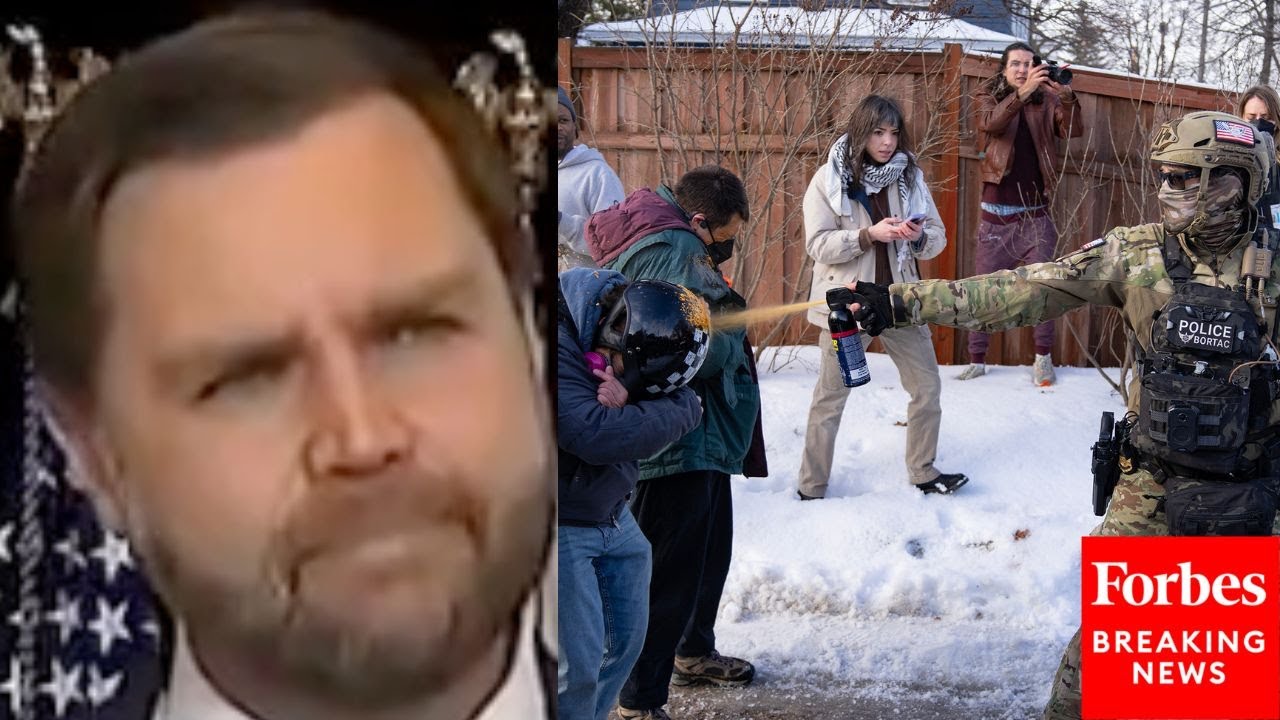 Vance Asked: You Said It's Time To 'Turn Down The Temperature' Does That Include ICE Tactic Changes?