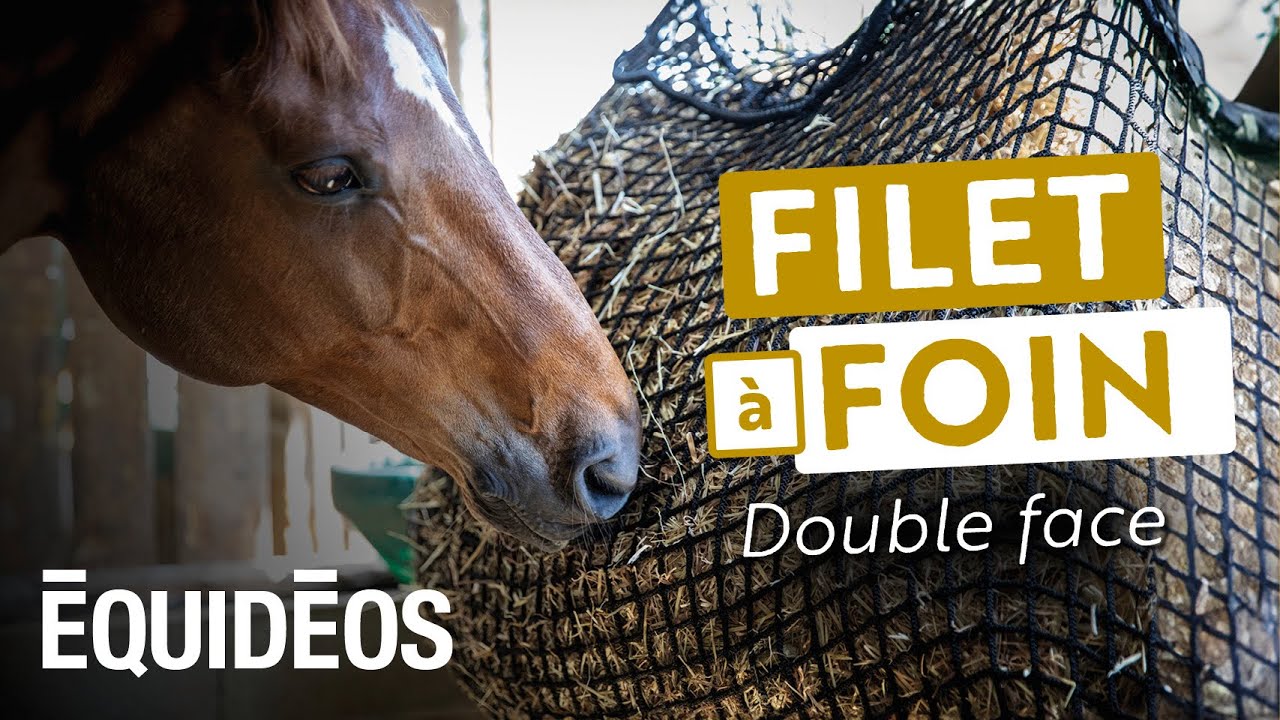 Comment ralentir la consommation de foin ? Découvrez le filet à foin double face !