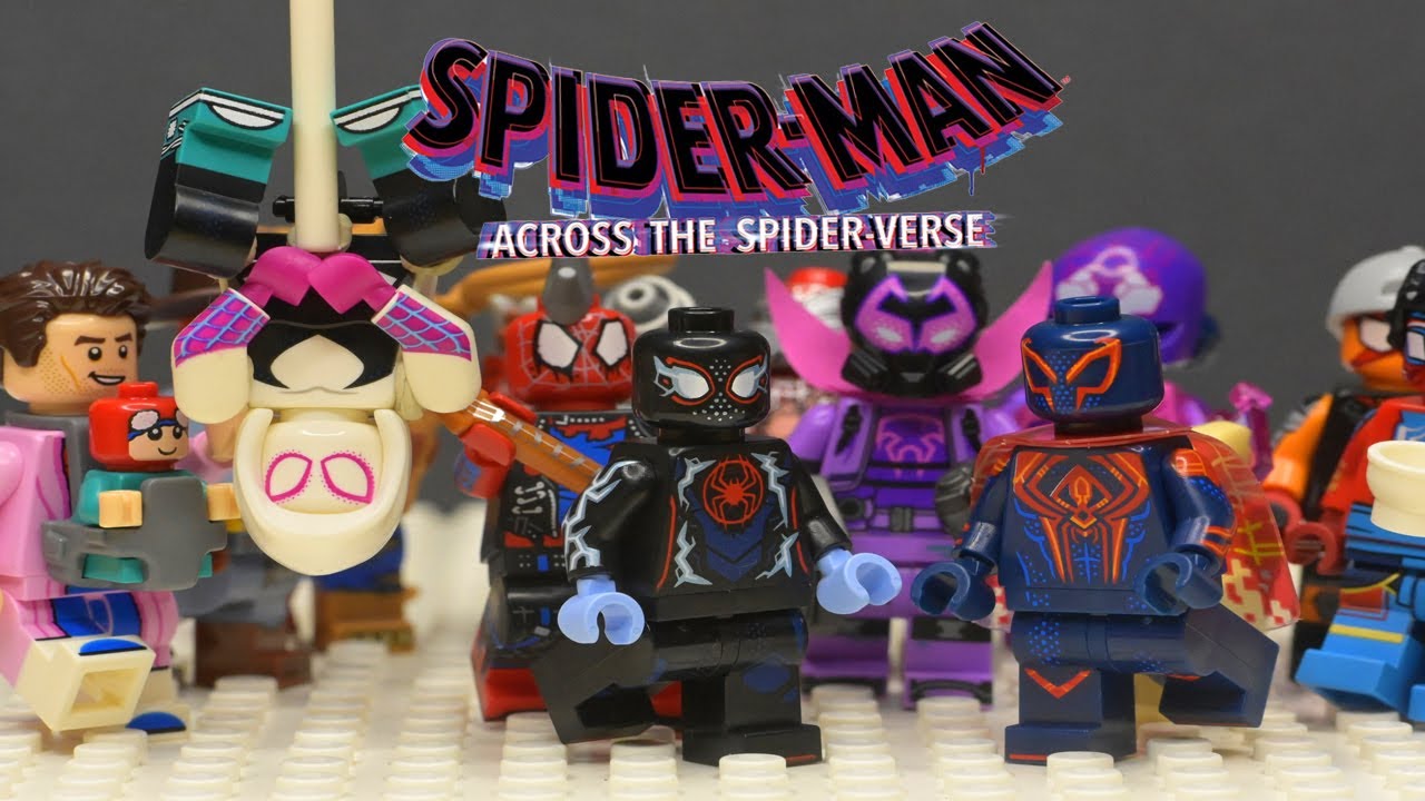Lego Spiderman: Across the Spiderverse CMF Series Stop Motion