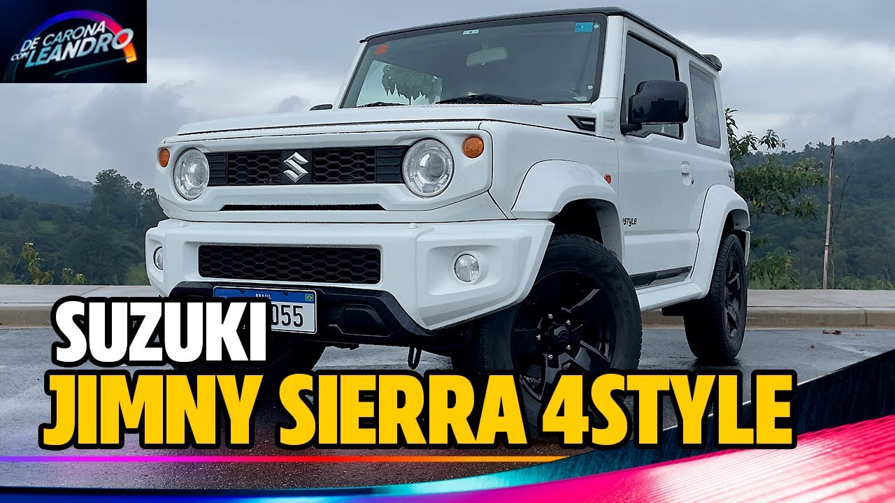 QUEM É LOUCO DE COMPRAR UM SUZUKI JIMNY SIERRA? TESTE + CONSUMO REAL DO 4X4 MAIS BARATO DO BRASIL