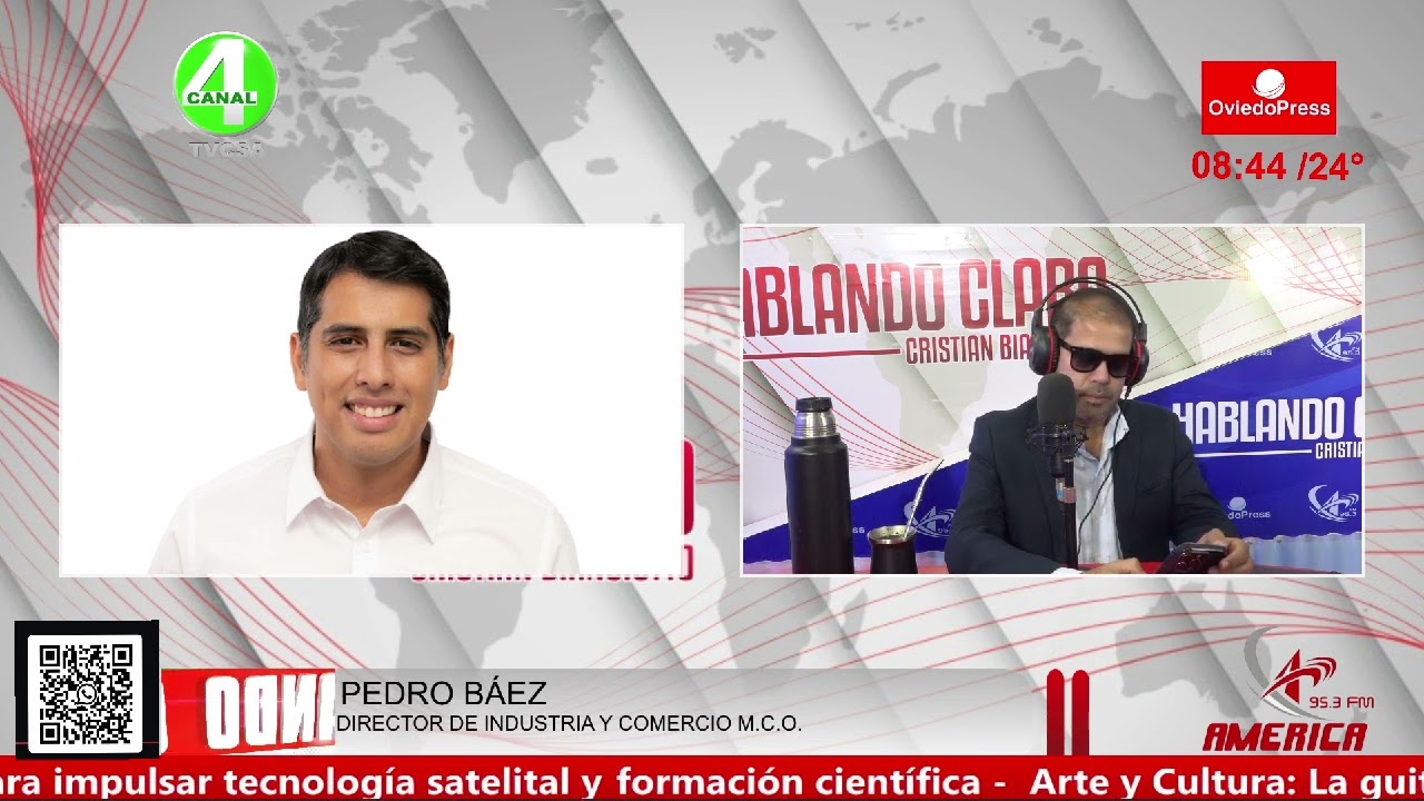 PEDRO BÁEZ - DIRECTOR DE INDUSTRIA Y COMERCIO M.C.O.