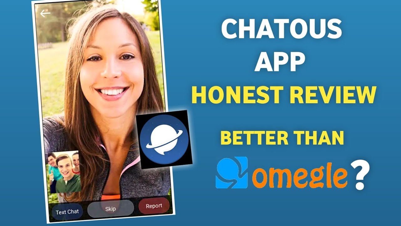 Chatous app review | Best omegle alternative ? | Free video call app 2023.