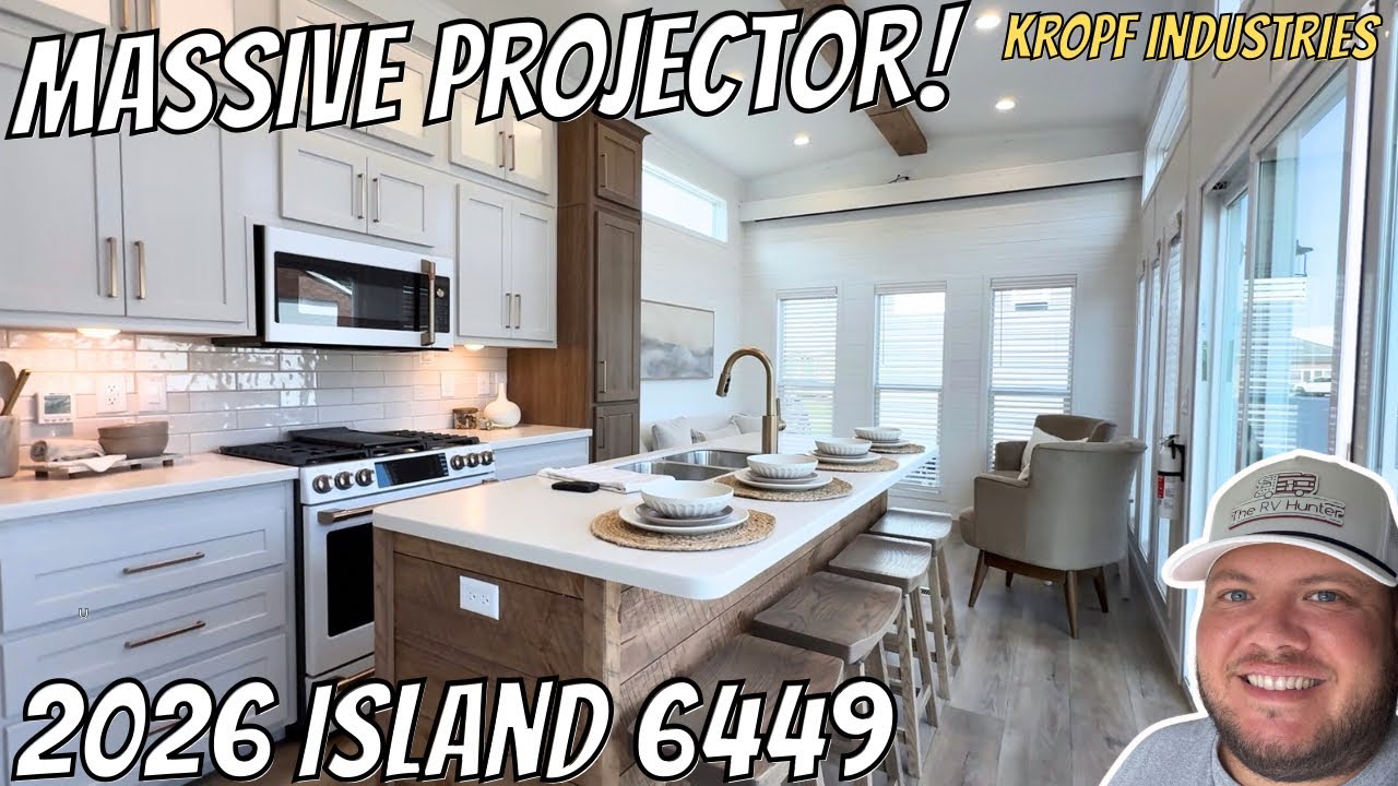 TINY LIVING that FEELS HUGE! 2026 Island 6449 | Kropf Industries 