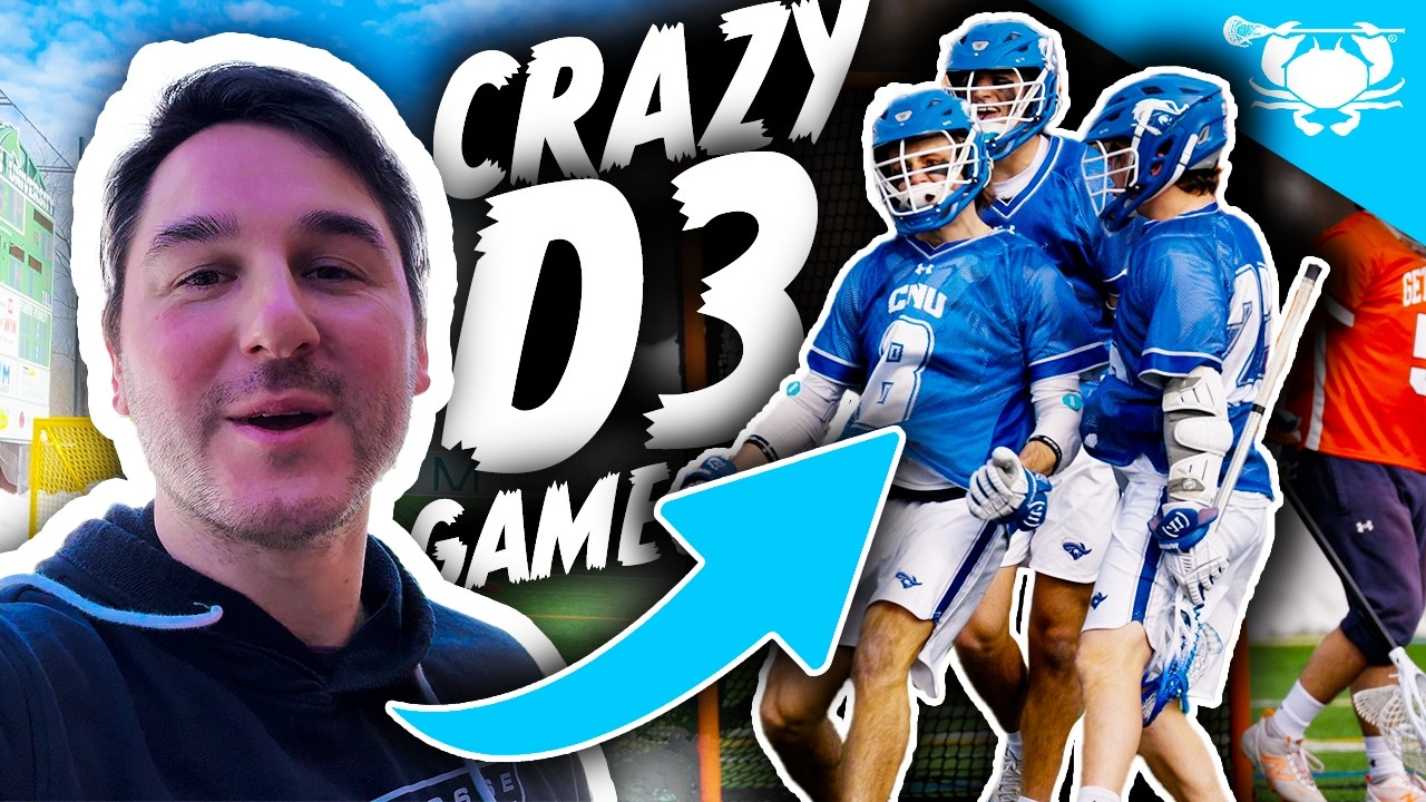 D3 GAME OF THE YEAR || CNU vs Gettysburg Lacrosse Highlight & Vlog