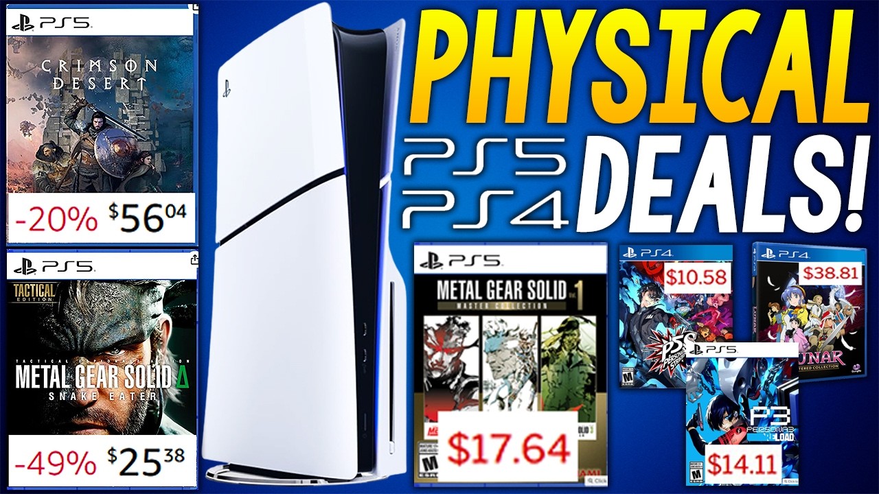 Крутые НОВЫЕ СКИДКИ на физические копии игр для PlayStation!