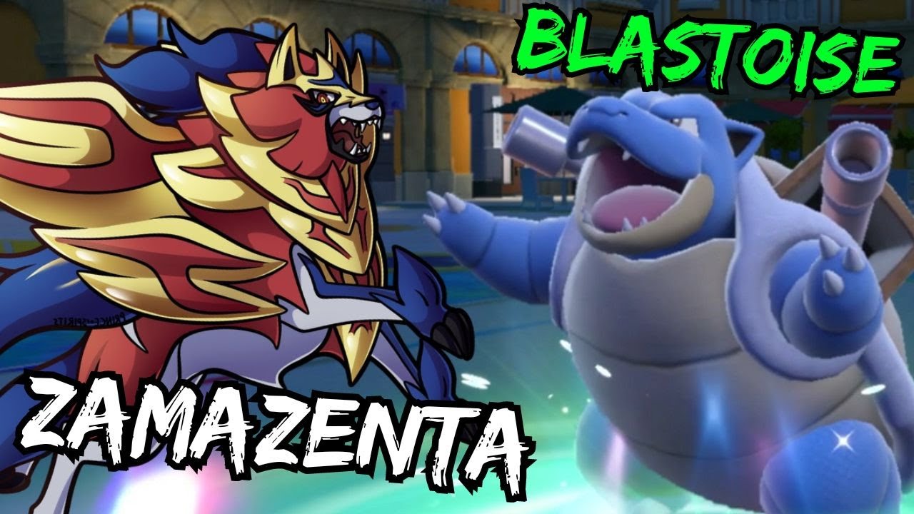 Blastoise and Zamazenta! Pokemon VGC 2024 Scarlet and Violet Competitive Regulation G Wifi Battle