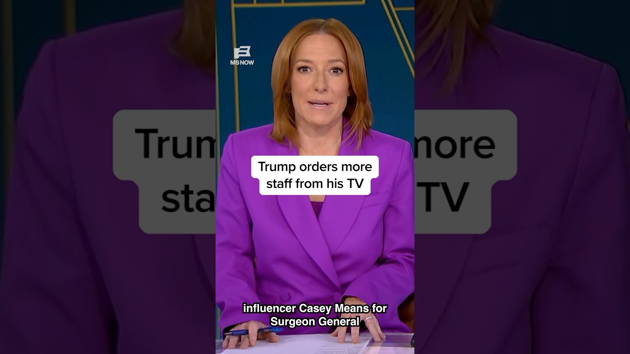 Trump orders more staff from his TV