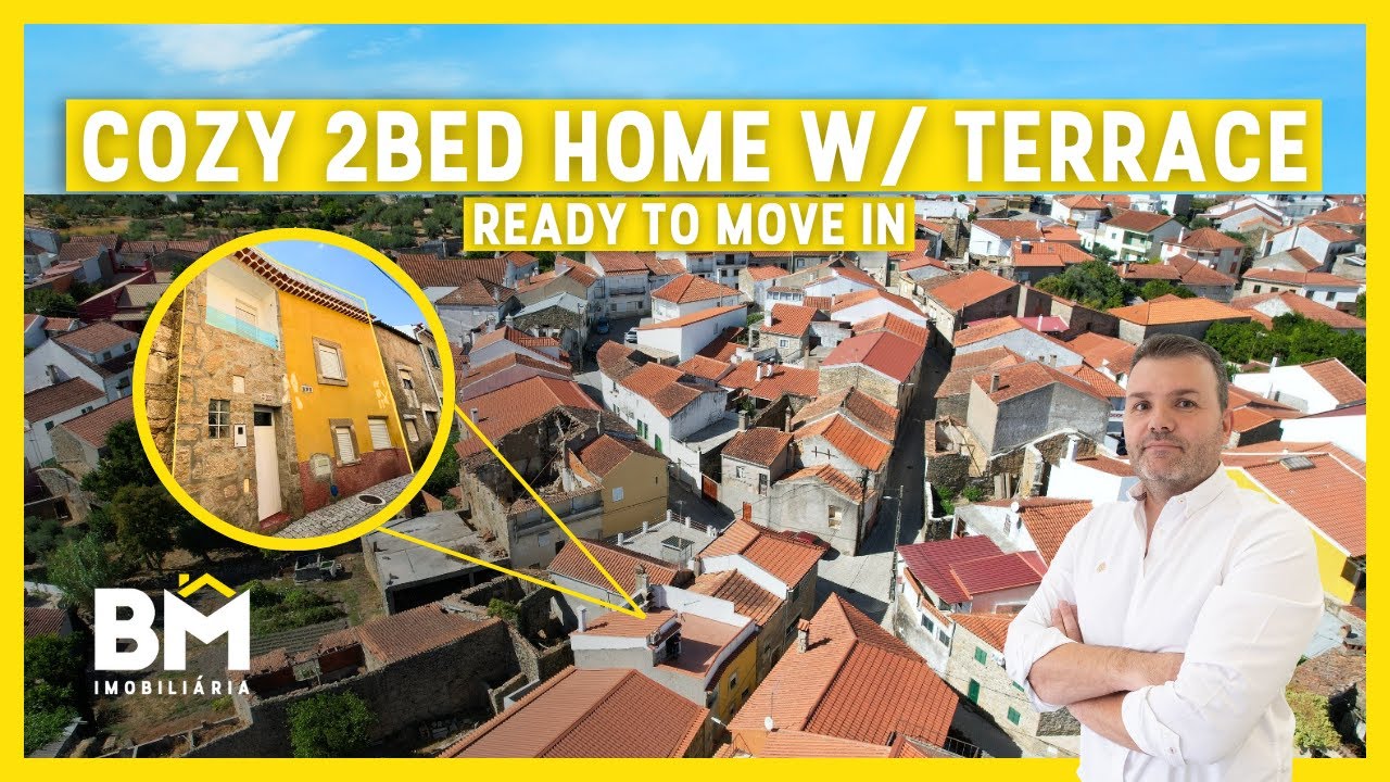 COZY 2BED HOME W/ TERRACE | CENTRAL PORTUGAL | 77.500€