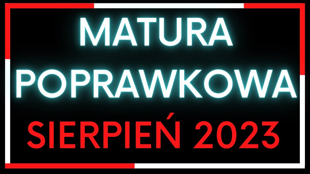 Matura poprawkowa sierpień 2023 formuła 2023 zadanie 33 - rozwiązanie