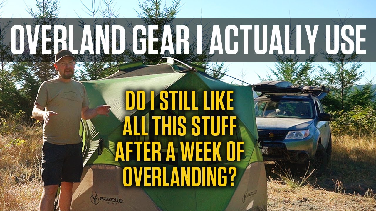 Gear I Use for Overlanding in My Subaru Forester