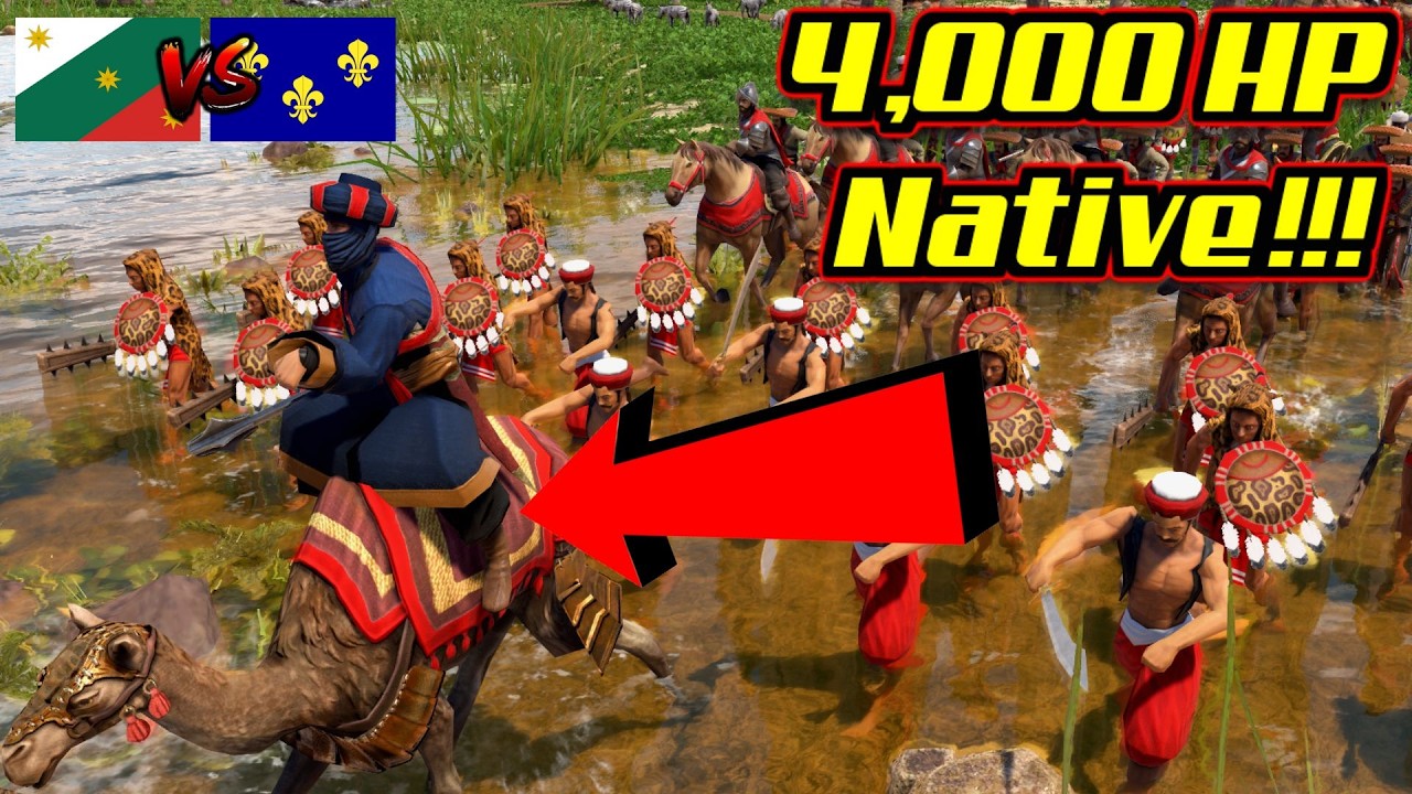 This native has over 4000 HP!!!  AOE3