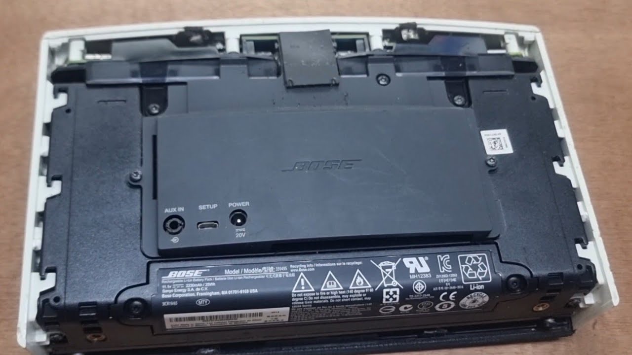 BOSE SoundTouch portable wi‐fi music system battery replacement...
