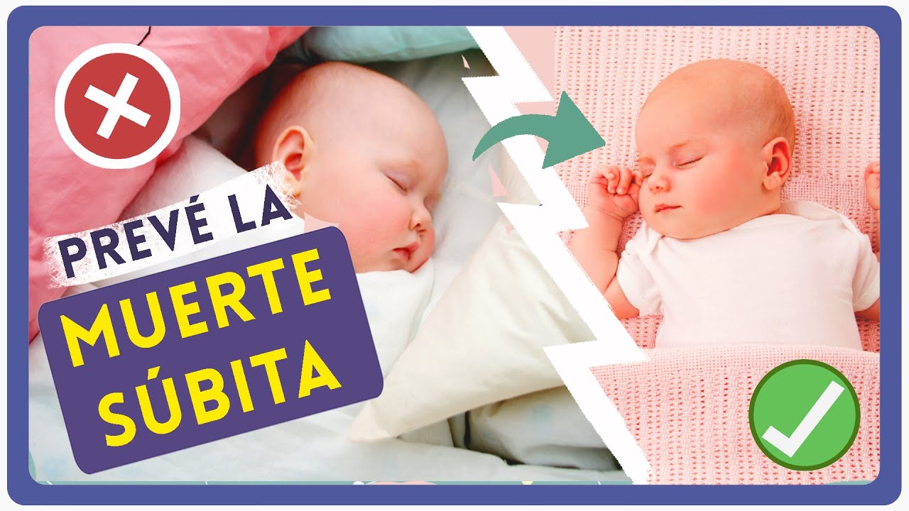 🌙 Como debe DORMIR un bebé RECIÉN NACIDO? Prevención del síndrome de  muerte súbita del lactante