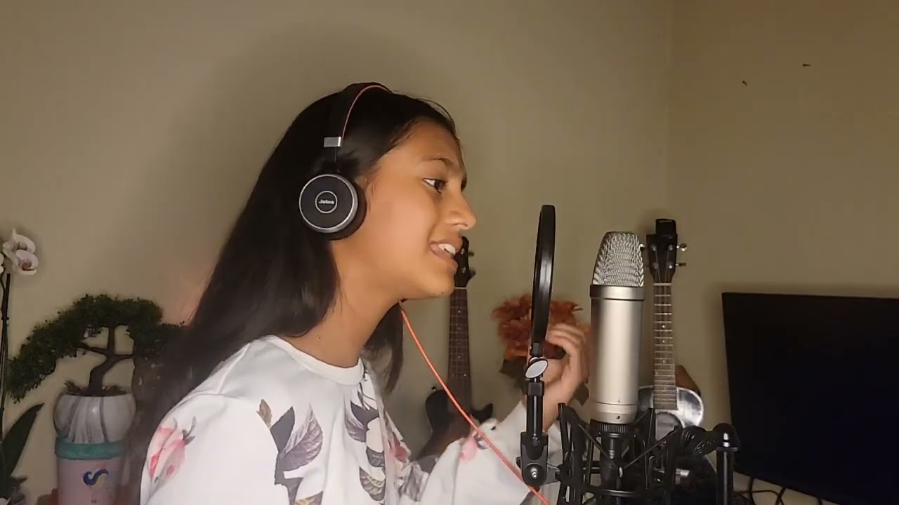 Song: Dil Me Tujhe Bithake दिल में तुझे बिठाके /Cover by Aadhya || Lata Mangeshkar..