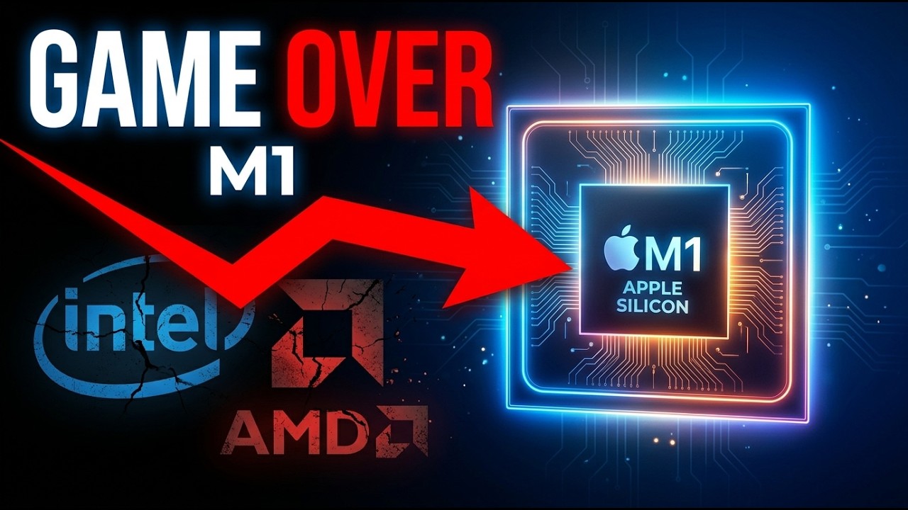 M1 против Intel: разница в производительности просто невероятная.