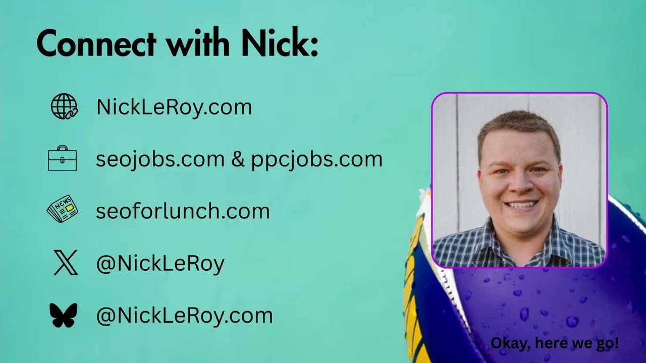 How to Get a Job in SEO in 2026: Interview with THE Nick LeRoy SEO Consultant and SEO Jobs list
