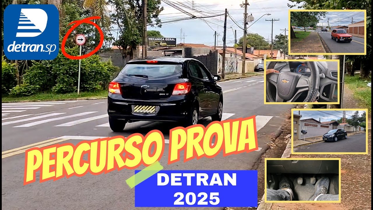 NOVO PERCURSO DO EXAME PRÁTICO DE CARRO EM CAMPINAS - SP | MUDANÇAS 2025