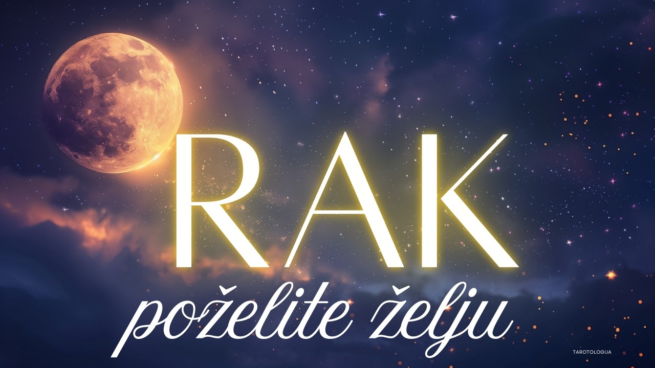 RAK✨✨NEKA TI SE OSTVARI✨ Poželi želju u martu🙏🙏 Tarot čitanje