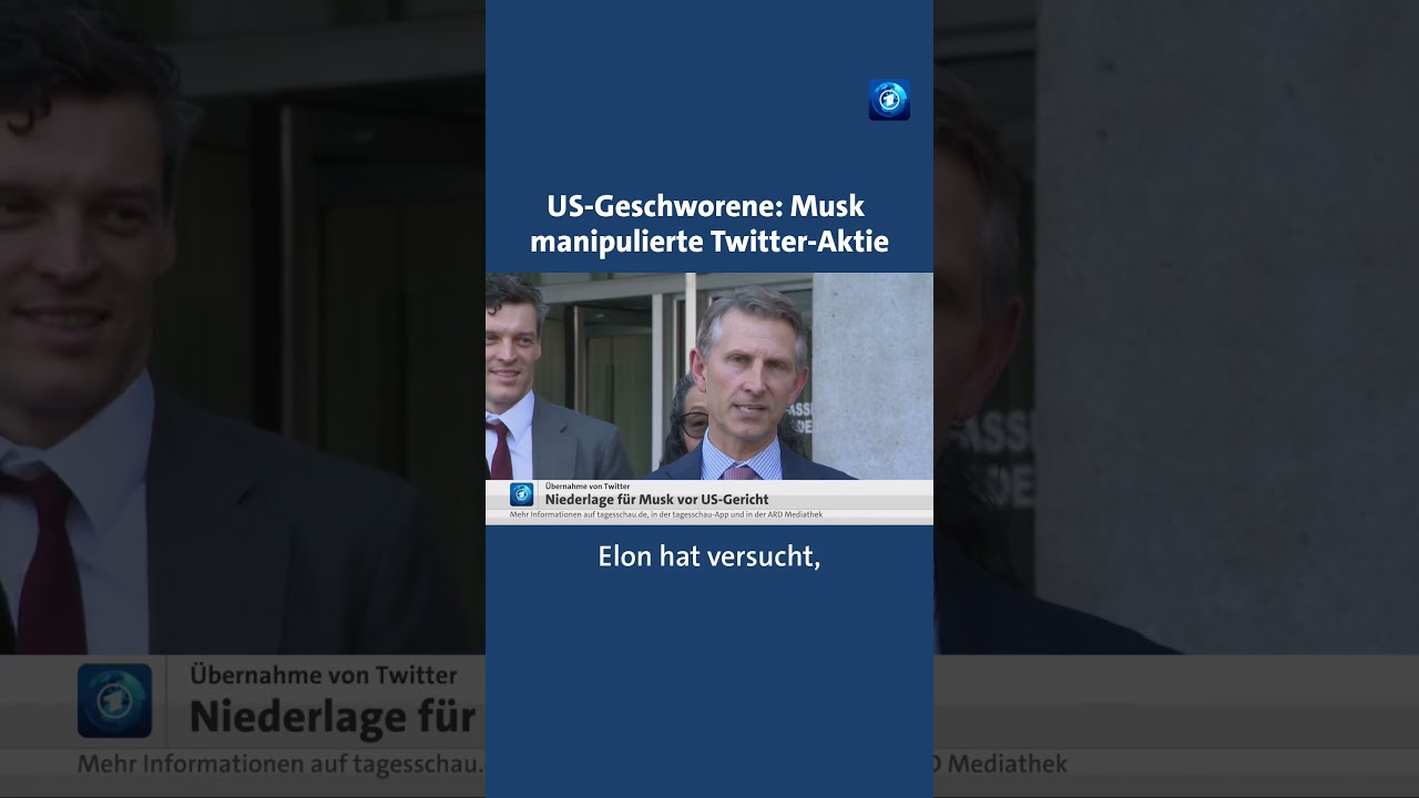 Musk hat in einem Prozess um die &Uuml;bernahme von Twitter (heute X) eine Niederlage eingesteckt.
