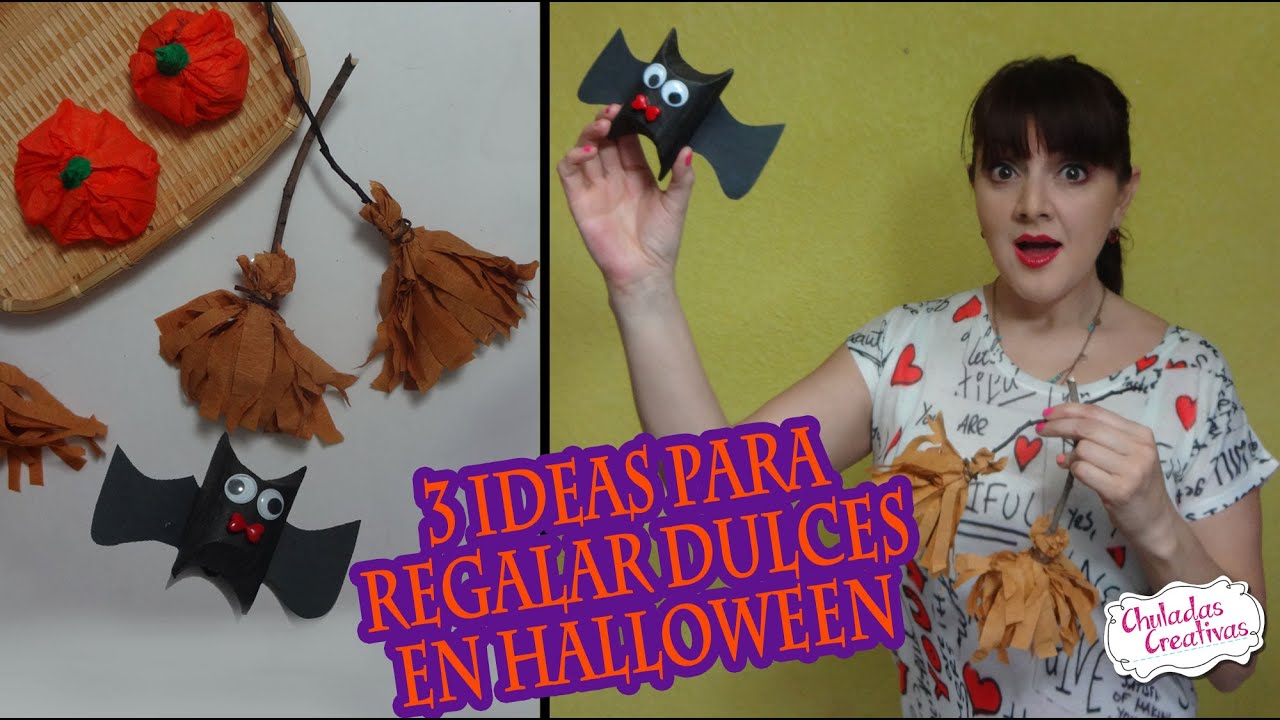 3 ideas para regalar dulces en Halloween :: Chuladas Creativas