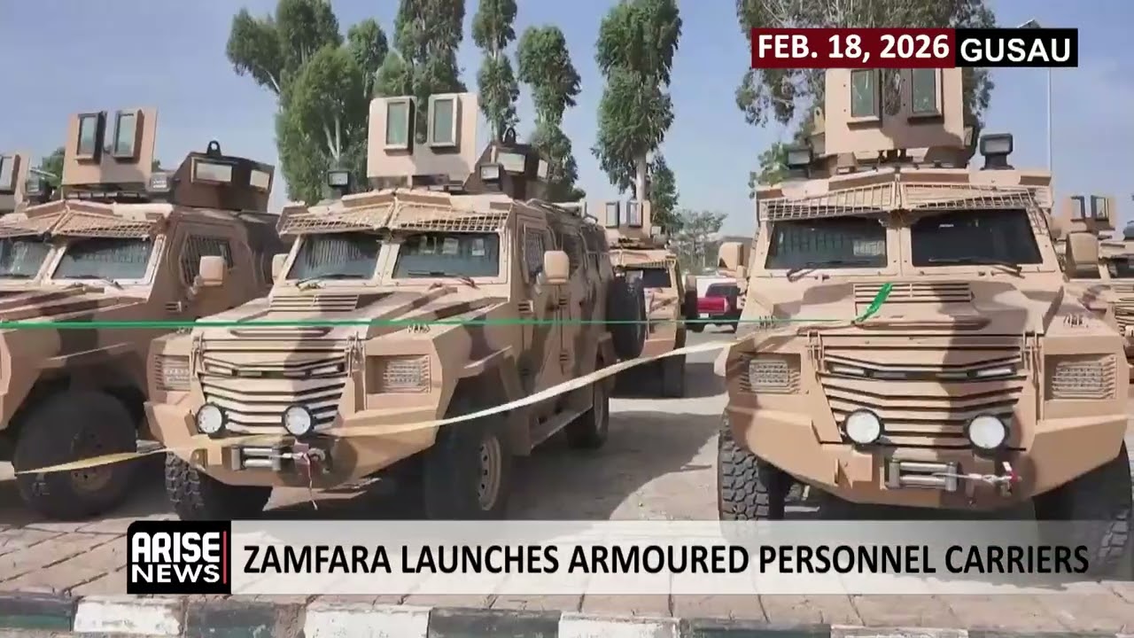 ZAMFARA LAUNCHES ARMOURED PERSONNEL CARRIERS