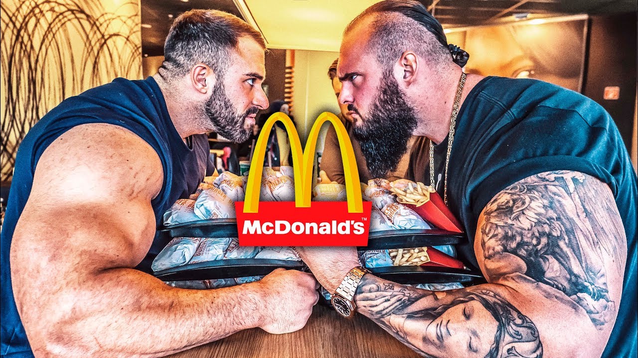 Wer schafft mehr McDonald's? 27.000 kcal Cheeseburger Challenge! Fabi Prank! / Stofftiere
