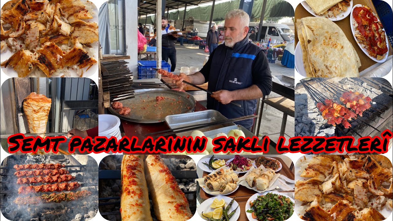 SEMT PAZARLAR’ININ SAKLI LEZZETLERİ 1 !!!!KEBAP YAPIMI|CİĞER YAPIMI|DÖNERİN YAPILIŞI #tarsus