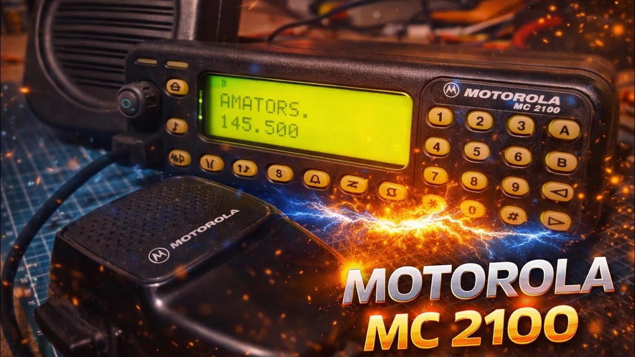 Motorola MC2100 VHF - pierwsze uruchomienie
