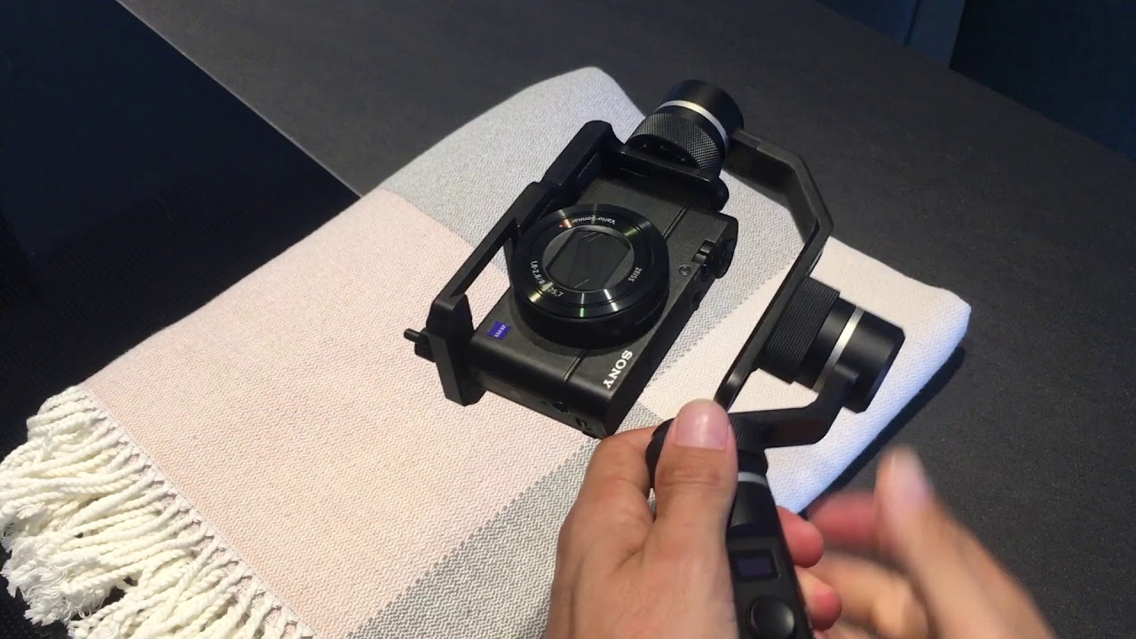 Feiyutech G6 Plus - RX100 M3 - Gimbal balancen