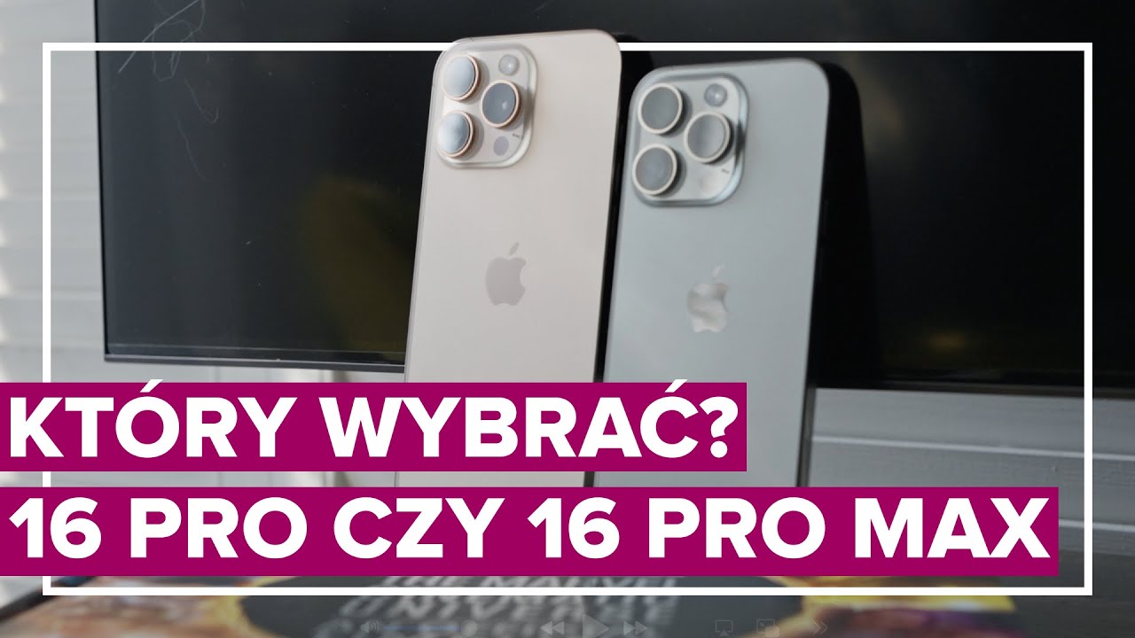 iPhone 16 Pro i 16 Pro Max. Czy więcej znaczy lepiej? - recenzja Spider's Web