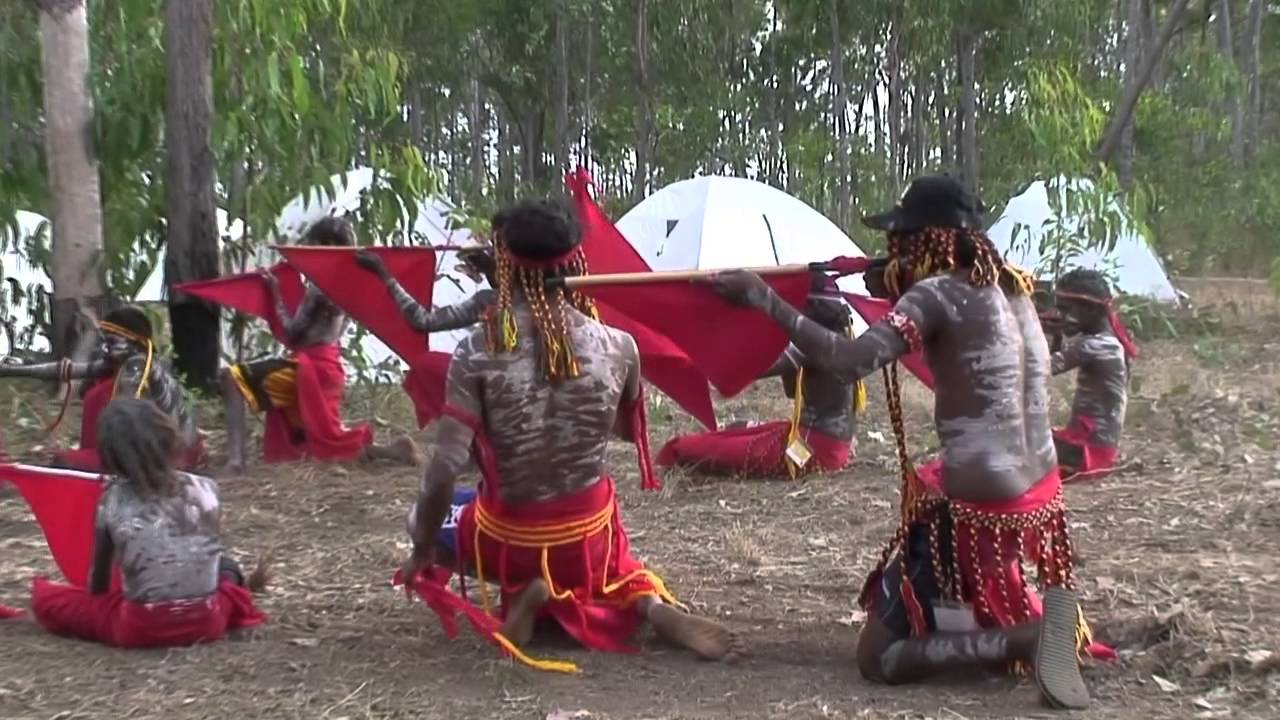 Red Flag Dancers at Garma Festival_2009