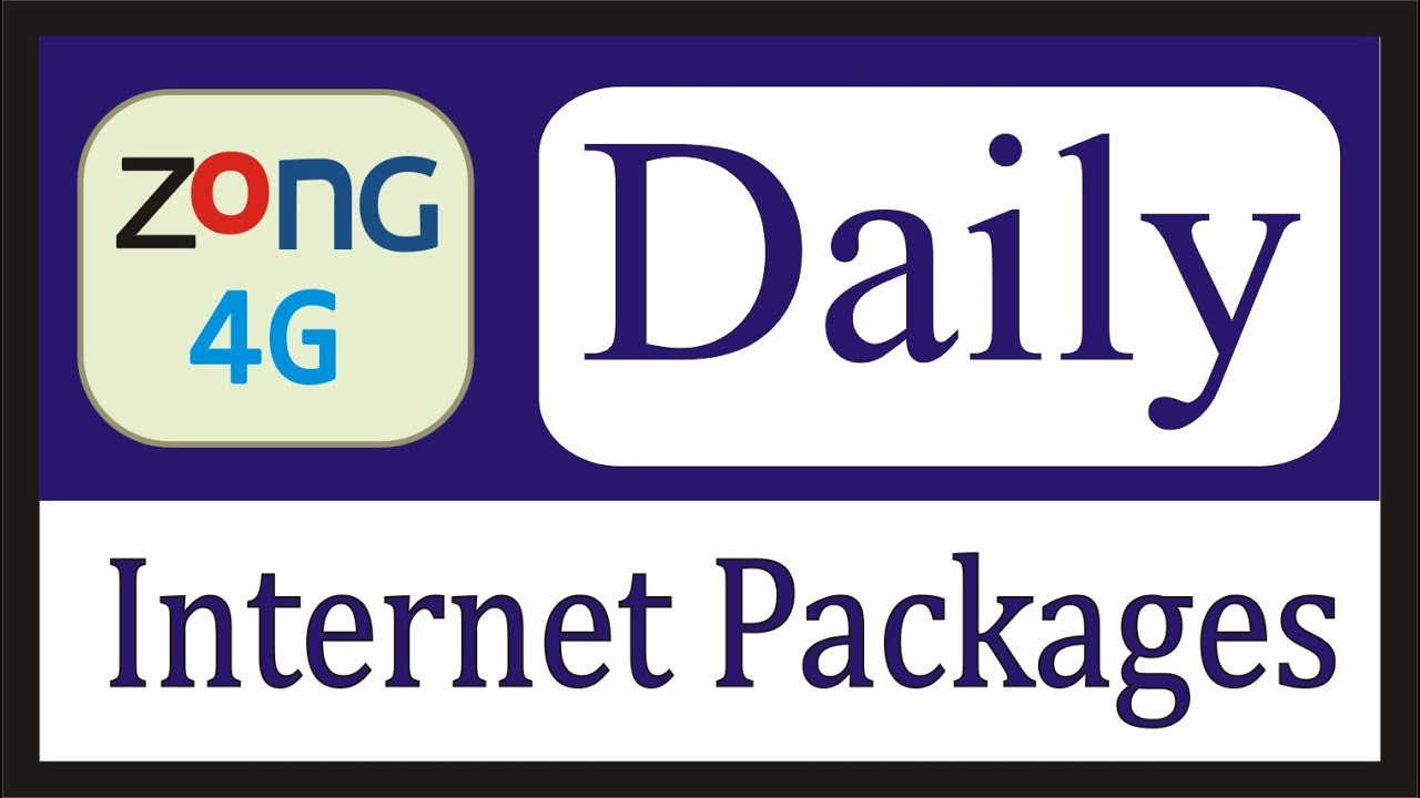 zong daily internet packages || Zong internet daily packages
